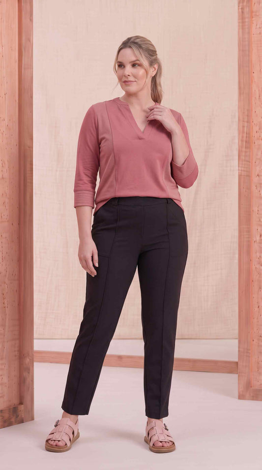 Camisa Theodora ÚLTIMAS PEÇAS - Moletinho Jeans