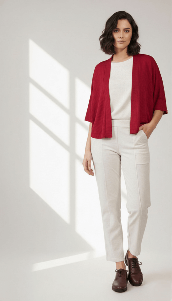 Cardigan Charlotte - Malha Texturizada