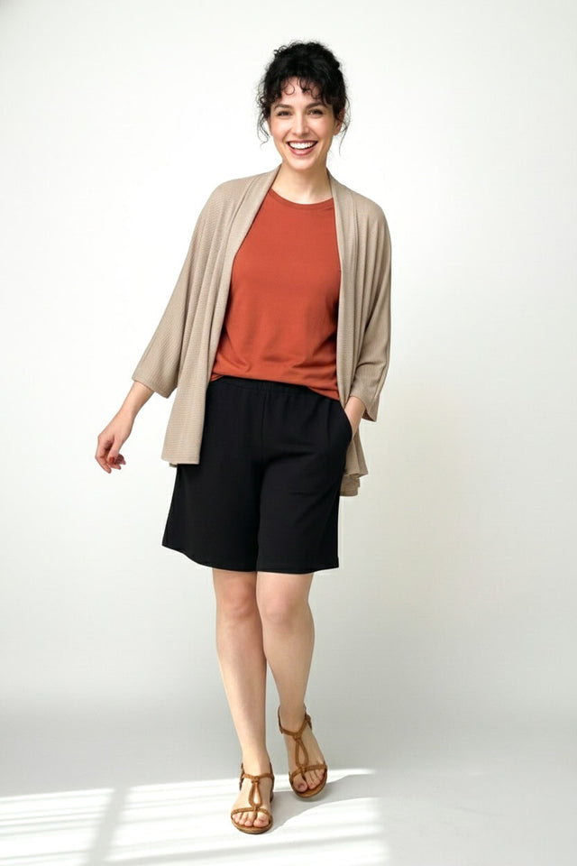 Cardigan Charlotte - Malha Texturizada