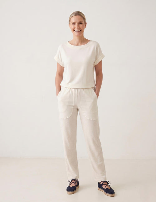 Conjunto Aline - Moletinho Jeans