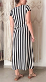 Vestido Mônica Navy - Malha Viscolycra