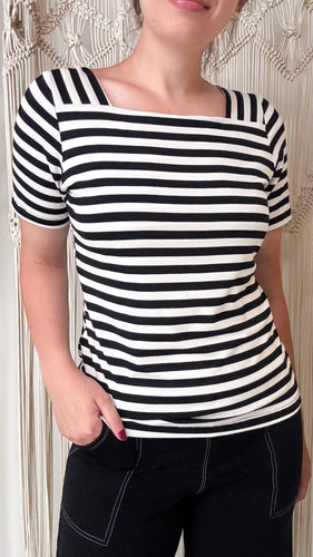 Blusa Alice Navy - Malha Viscolycra