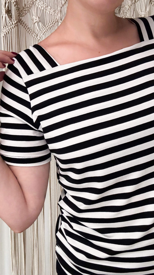 Blusa Alice Navy - Malha Viscolycra