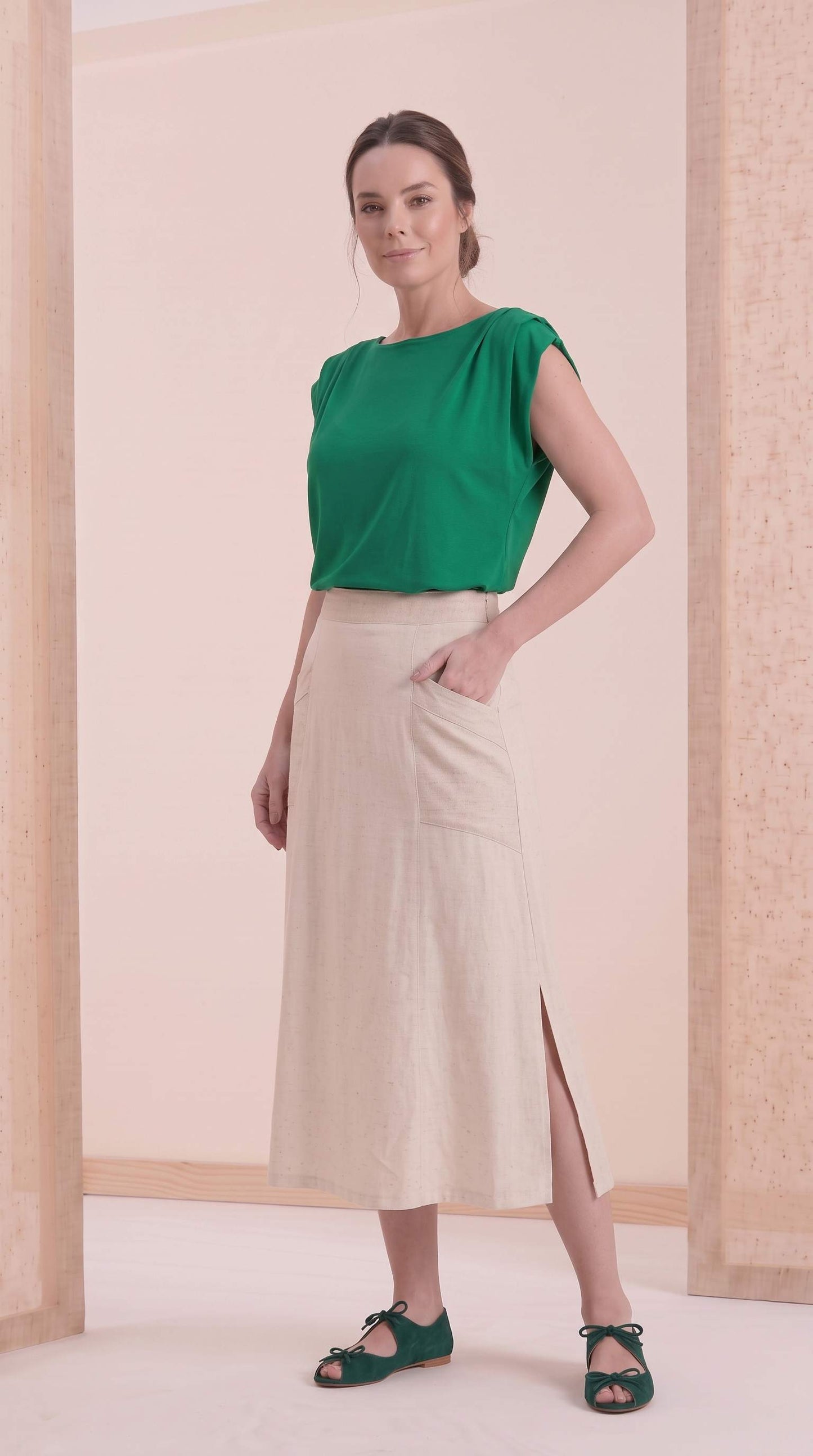 Blusa Dalila ÚLTIMAS PEÇAS - Malha Crepe
