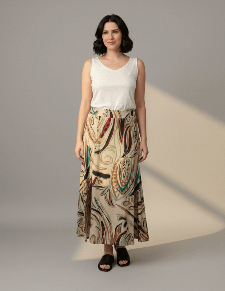 Saia Barbara - Malha Viscolycra