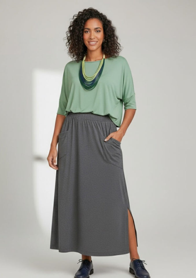 Saia Manu - Malha Viscolycra