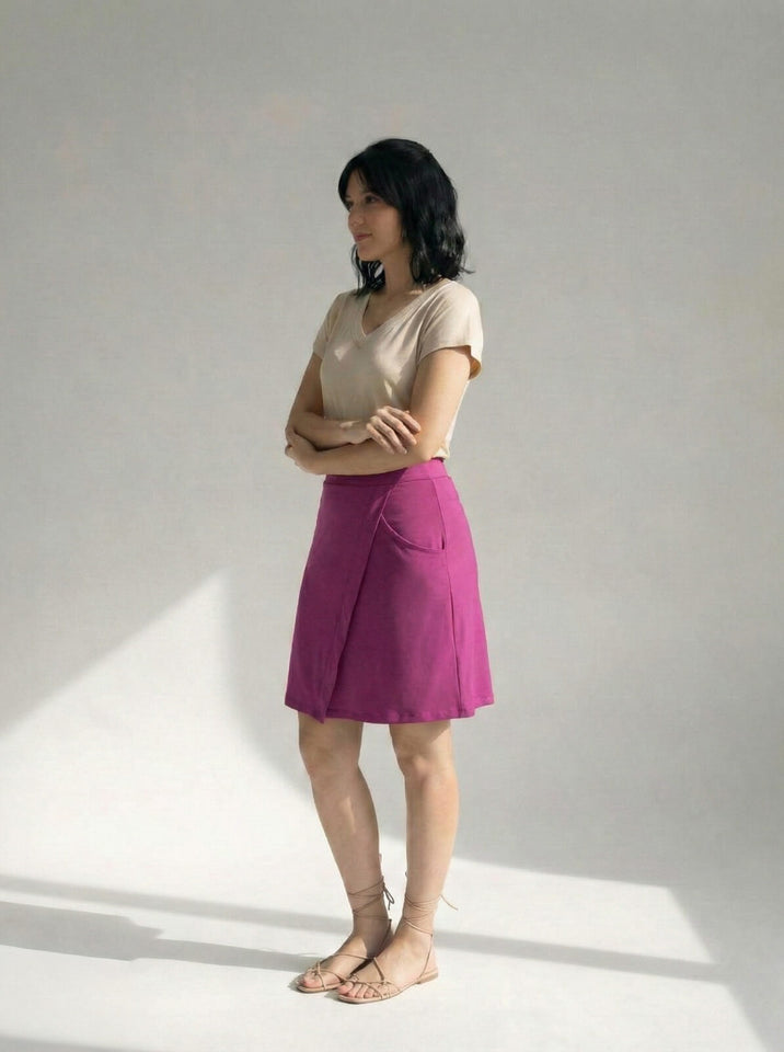 Saia Marina - Malha Flame