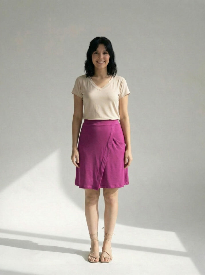 Saia Marina - Malha Flame