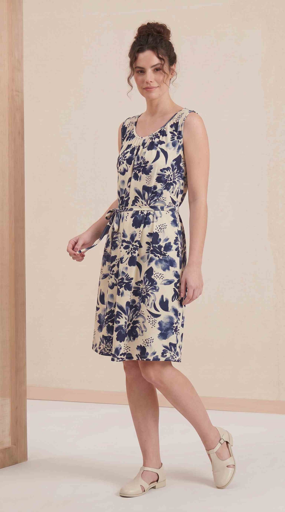 Vestido Caraíva Estampa - Malha Viscolycra