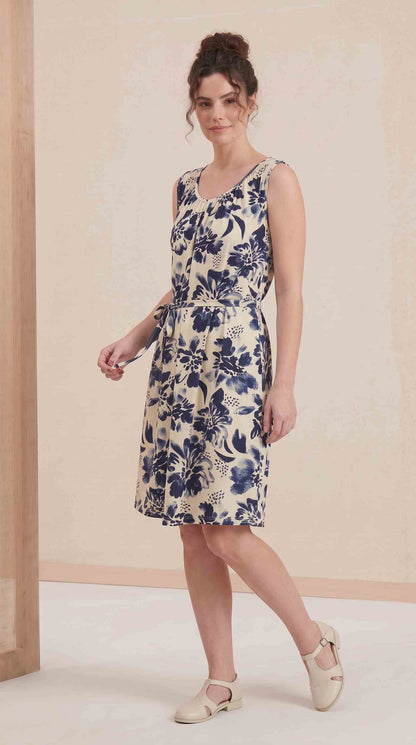 Vestido Caraíva Estampa - Malha Viscolycra