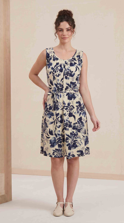 Vestido Caraíva Estampa - Malha Viscolycra