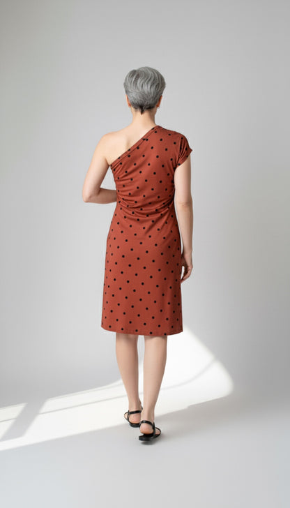 Vestido Chloe Poá ÚLTIMAS PEÇAS - Malha Viscolycra