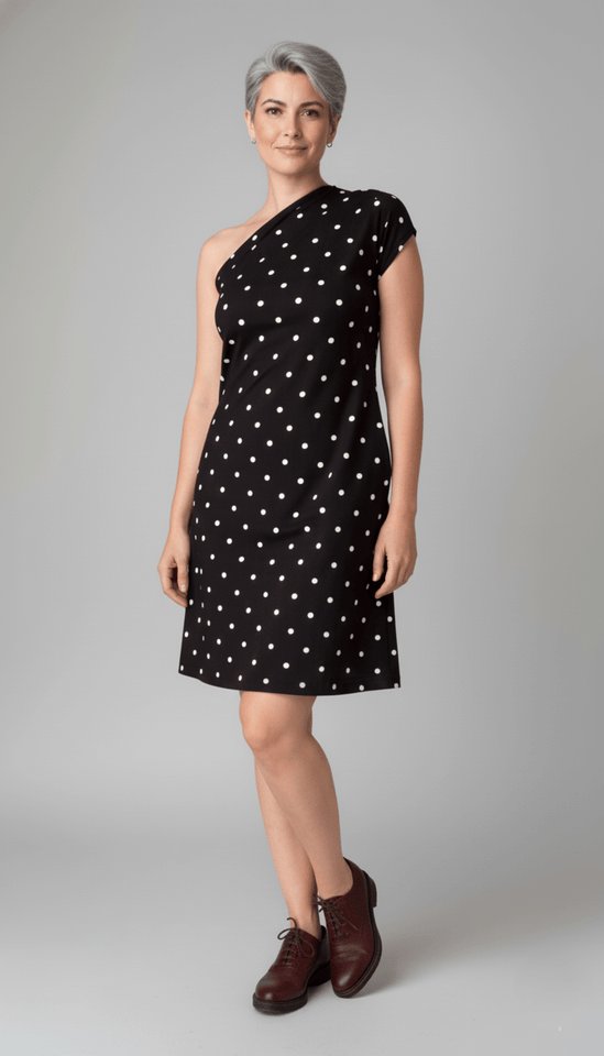 Vestido Chloe Poá - Malha Viscolycra