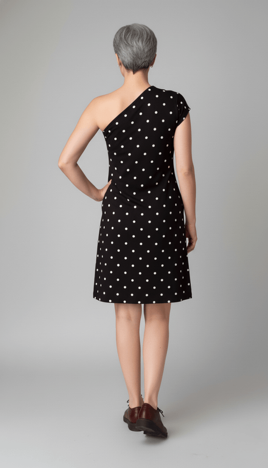 Vestido Chloe Poá - Malha Viscolycra