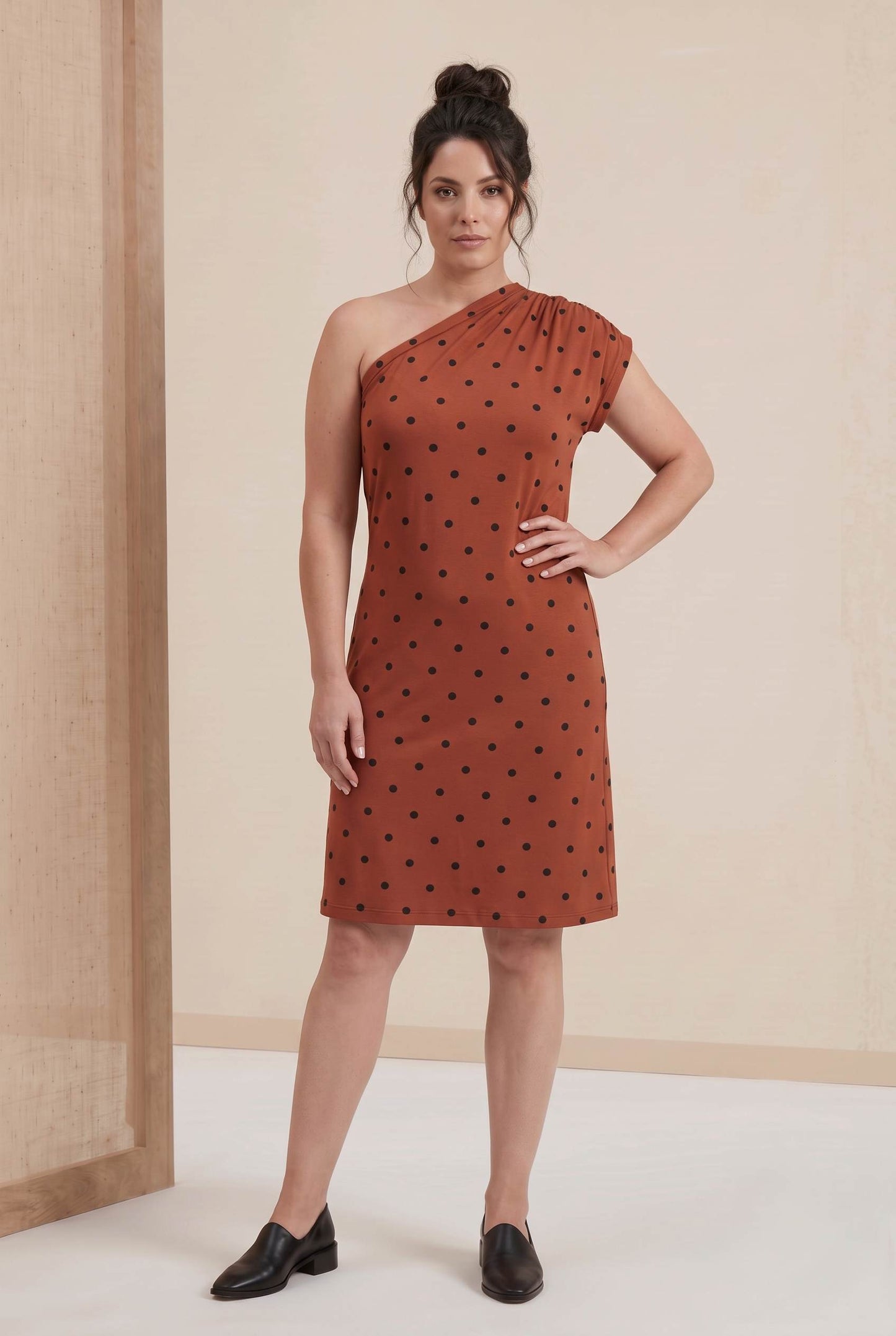 Vestido Chloe Poá ÚLTIMAS PEÇAS - Malha Viscolycra