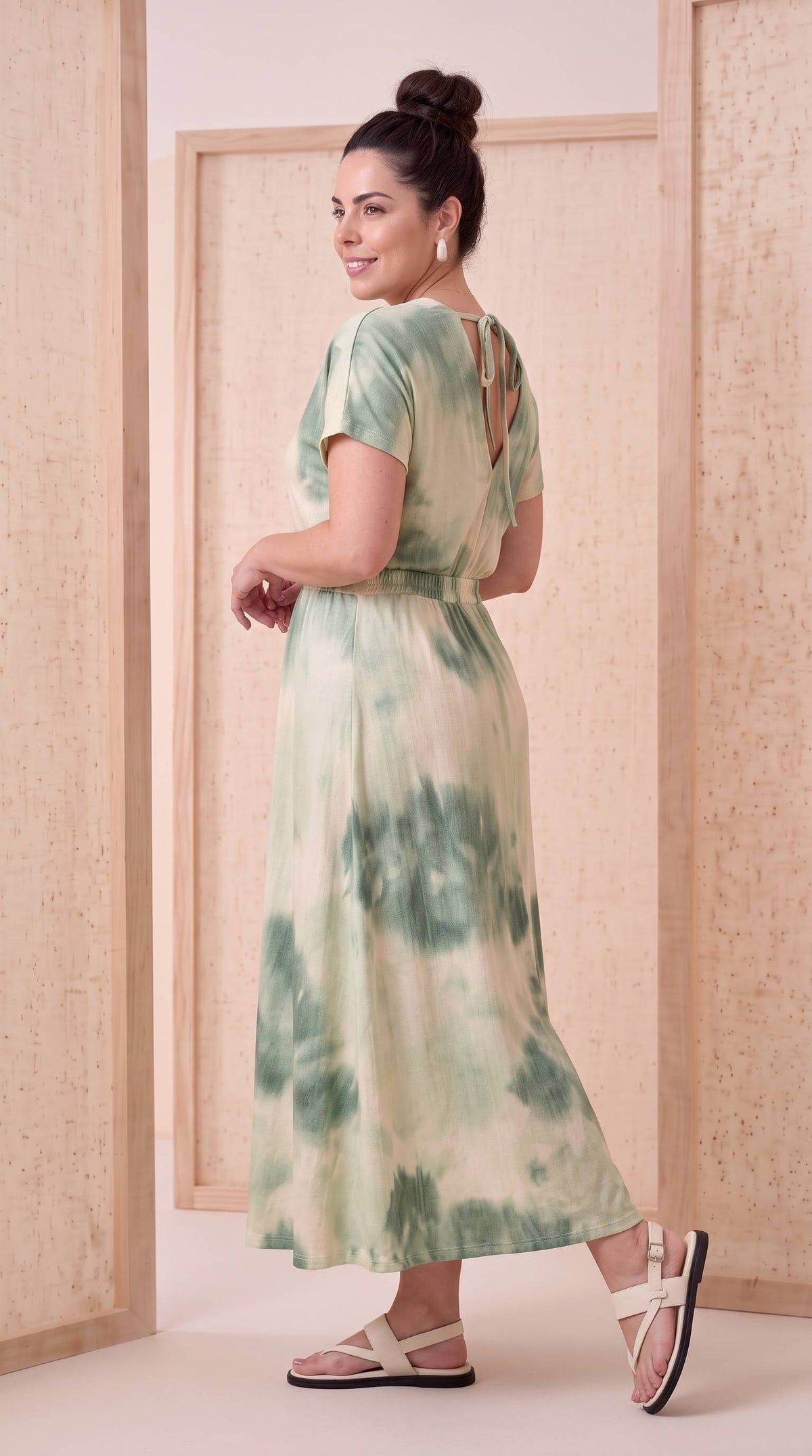 Vestido Gal Estampa - Malha Viscolycra