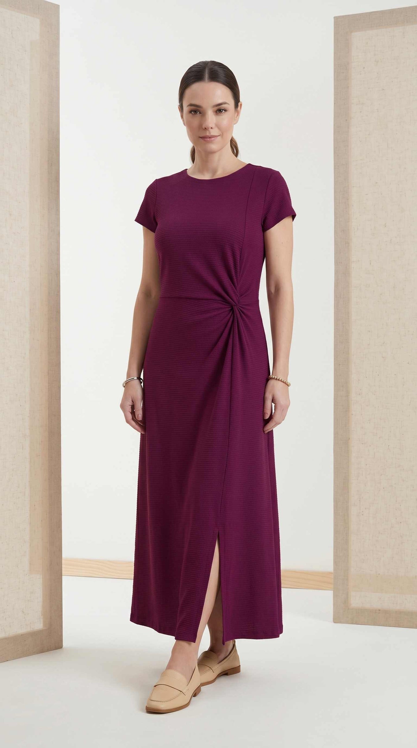 Vestido Gio - Malha Texturizada