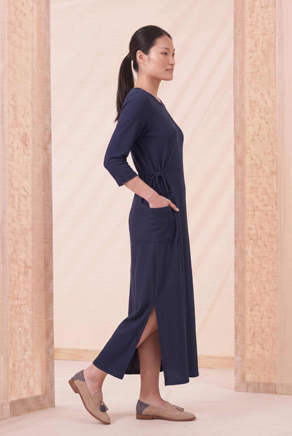Vestido Leila + Golinha - Malha Texturizada