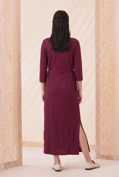 Vestido Leila + Golinha - Malha Texturizada