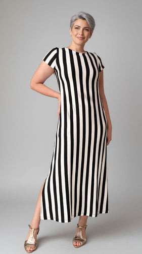 Vestido Mônica Navy - Malha Viscolycra