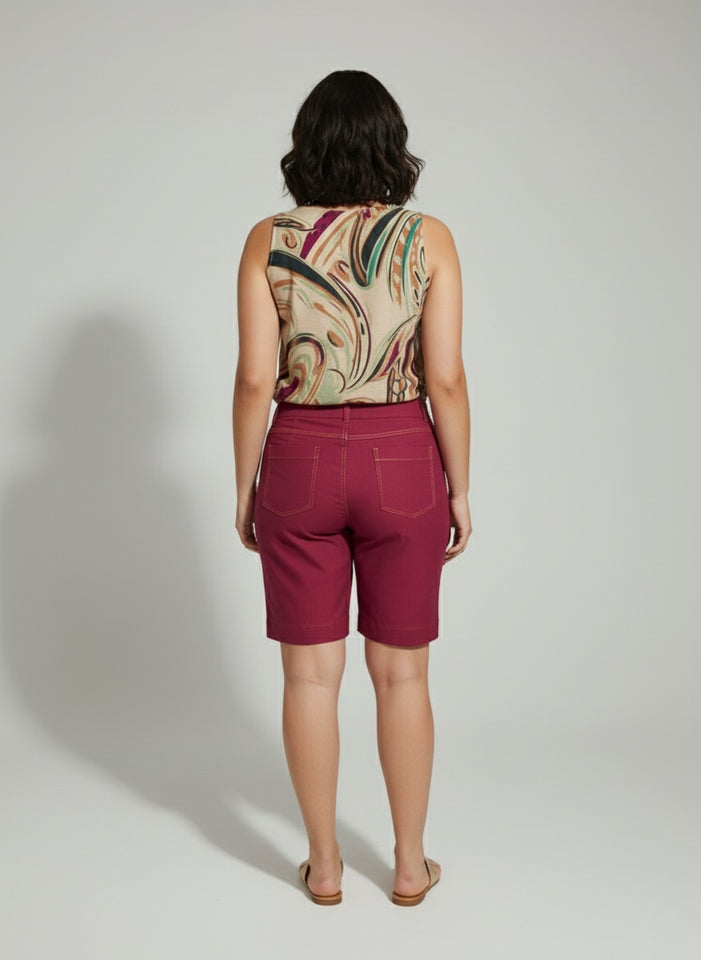 Bermuda Cecilia - Moletinho Jeans