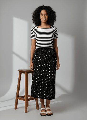 Blusa Alice Navy - Malha Viscolycra