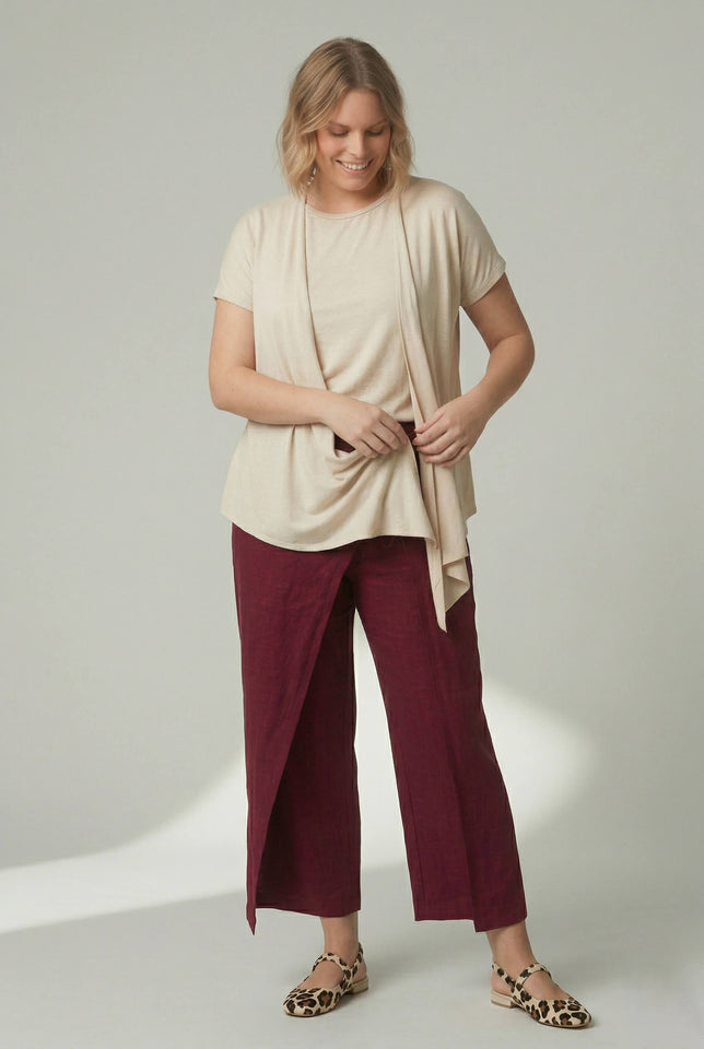 Blusa Cardigan - Malha Viscolycra