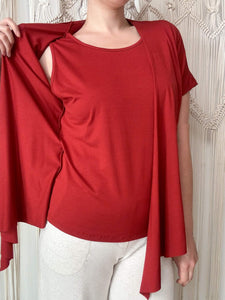 Blusa Cardigan - Malha Viscolycra