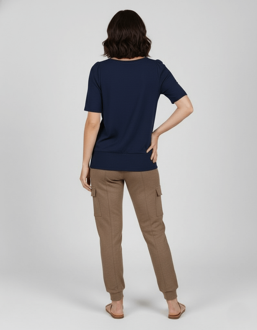 Blusa Leticia - Malha Texturizada