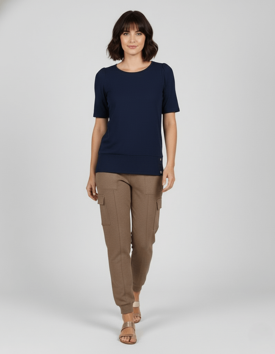 Blusa Leticia - Malha Texturizada
