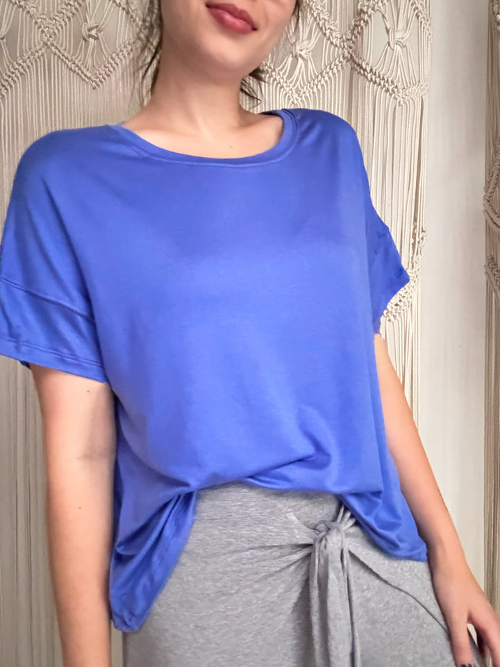 Blusa Quadradinha - Malha Crepe