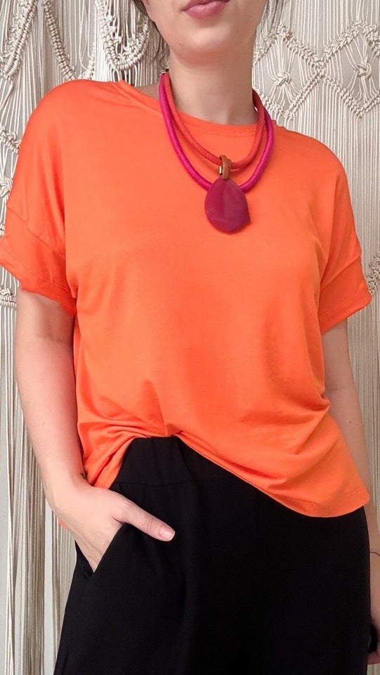 Blusa Quadradinha - Malha Crepe