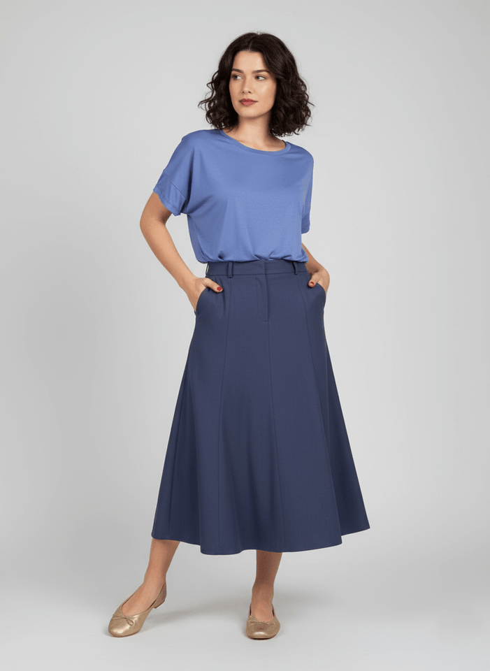 Blusa Quadradinha - Malha Crepe