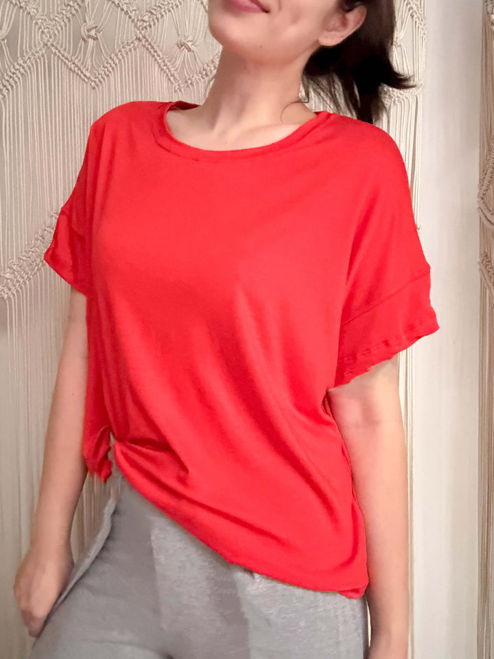 Blusa Quadradinha - Malha Crepe