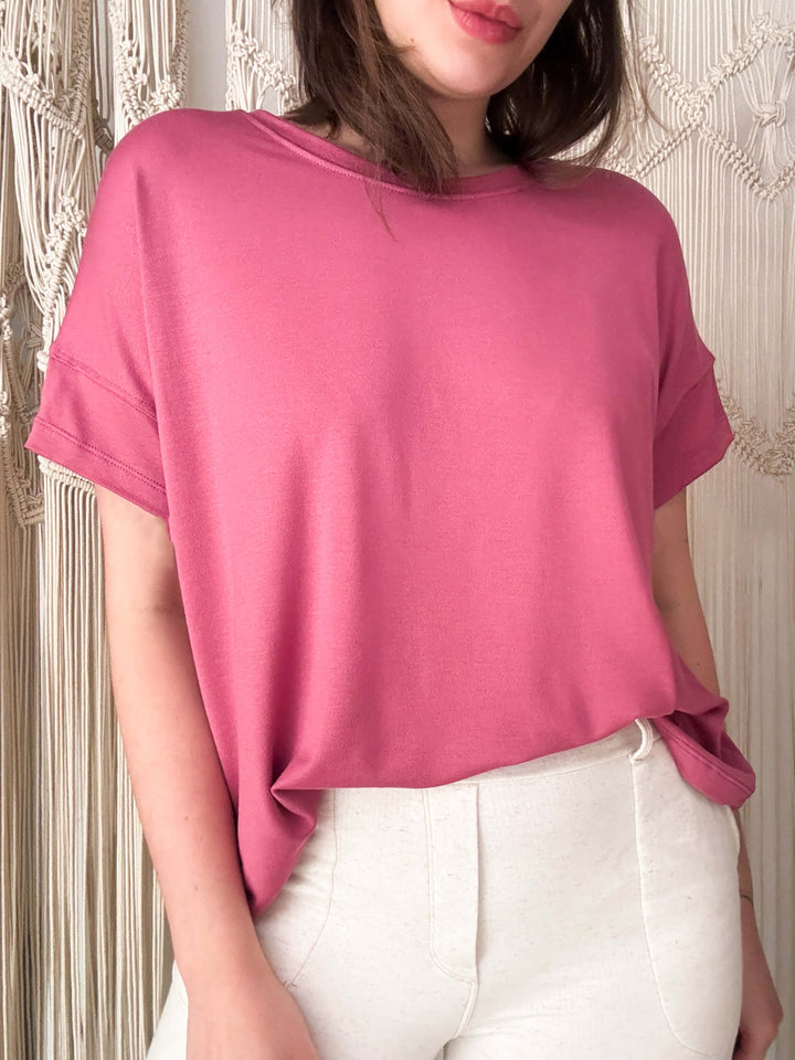Blusa Quadradinha - Malha Crepe