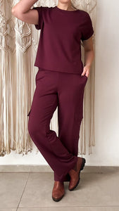 Calça Amanda Cargo - Moletinho