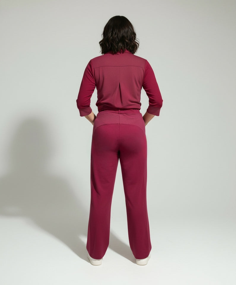 Calça Tamires - Moletinho Jeans