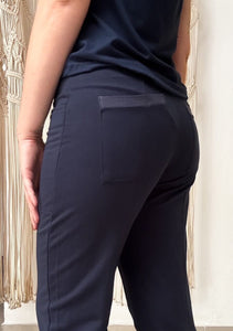Calça Vic - Moletinho Jeans
