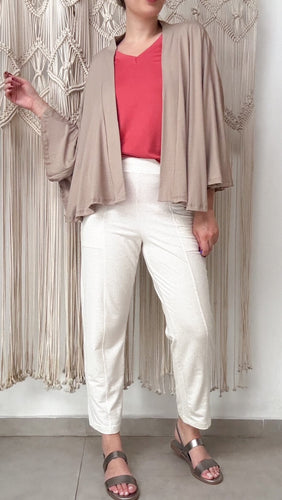 Cardigan Charlotte - Malha Texturizada