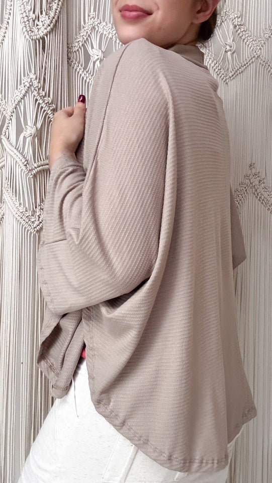 Cardigan Charlotte - Malha Texturizada