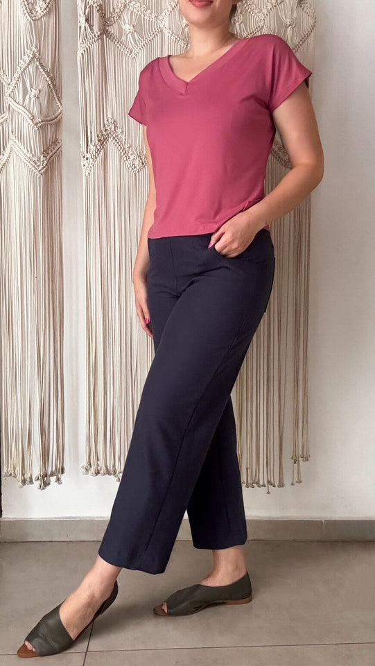 Calça Celina - Moletinho Jeans