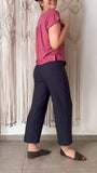 Calça Celina - Moletinho Jeans