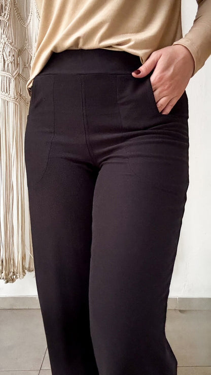 Calça Celina ÚLTIMAS PEÇAS - Moletinho Jeans