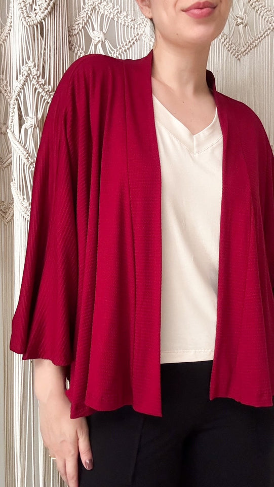 Cardigan Charlotte - Malha Texturizada