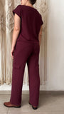 Conjunto Amanda Cargo - Moletinho
