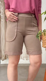 Bermuda Duda - Moletinho Jeans