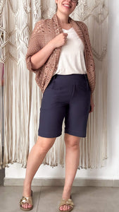 Bermuda Cecilia - Moletinho Jeans