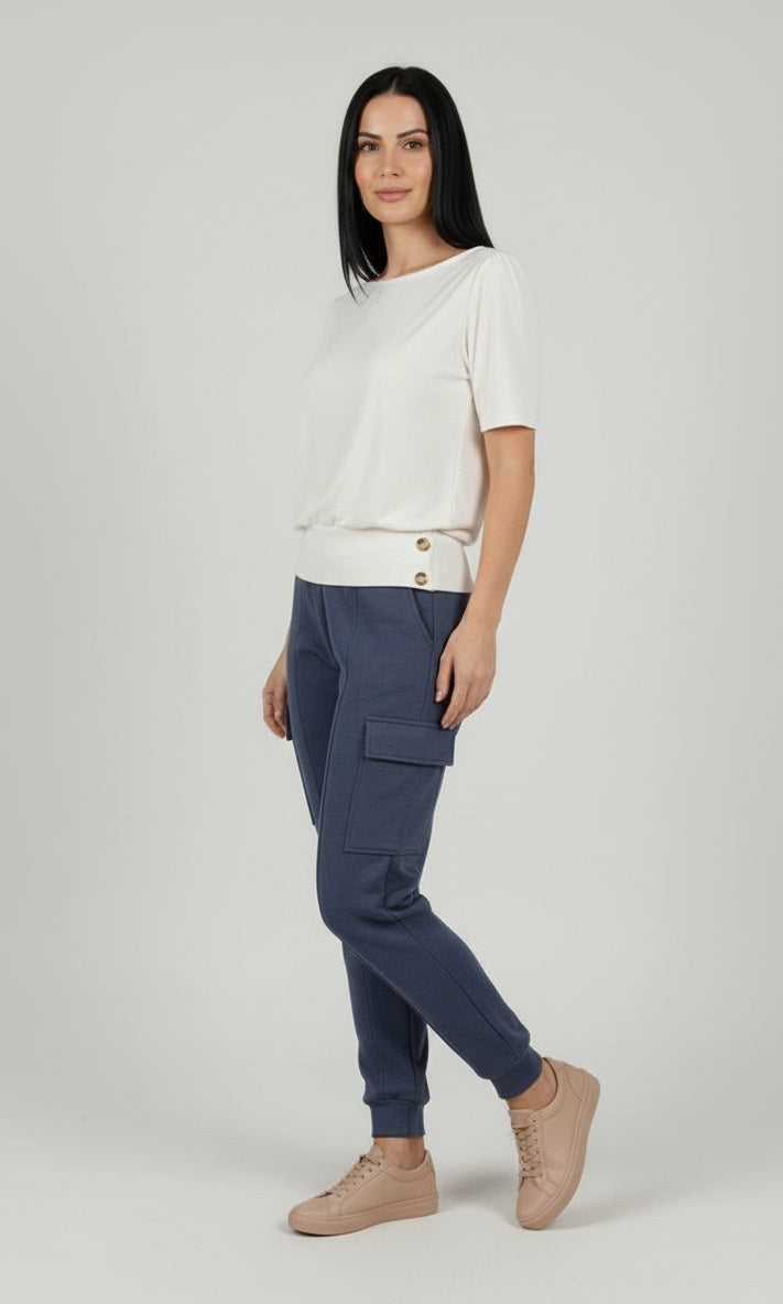 Blusa Leticia - Malha Texturizada