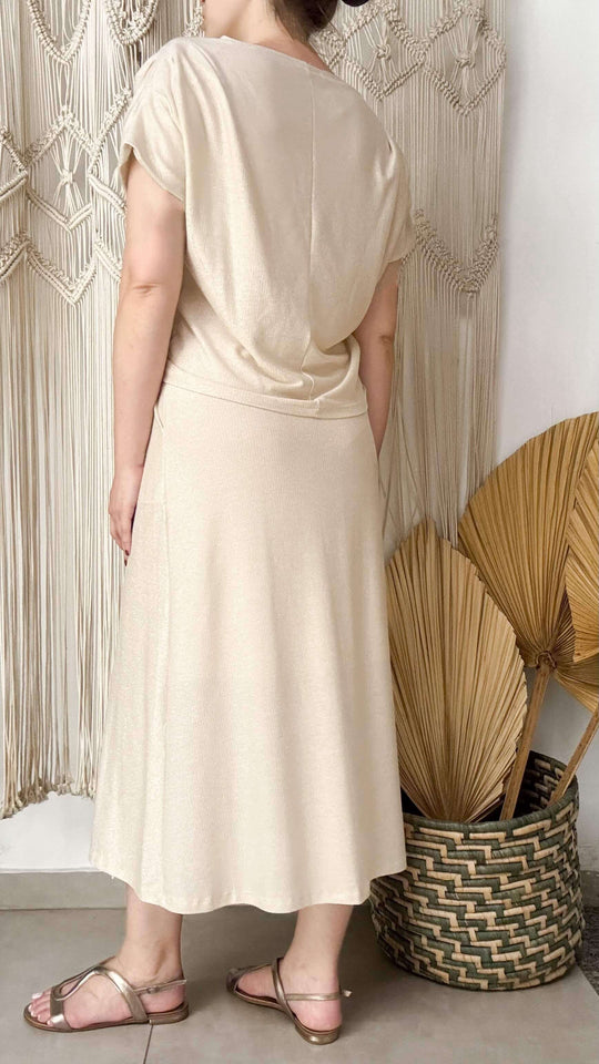 Saia Serena - Malha Lurex