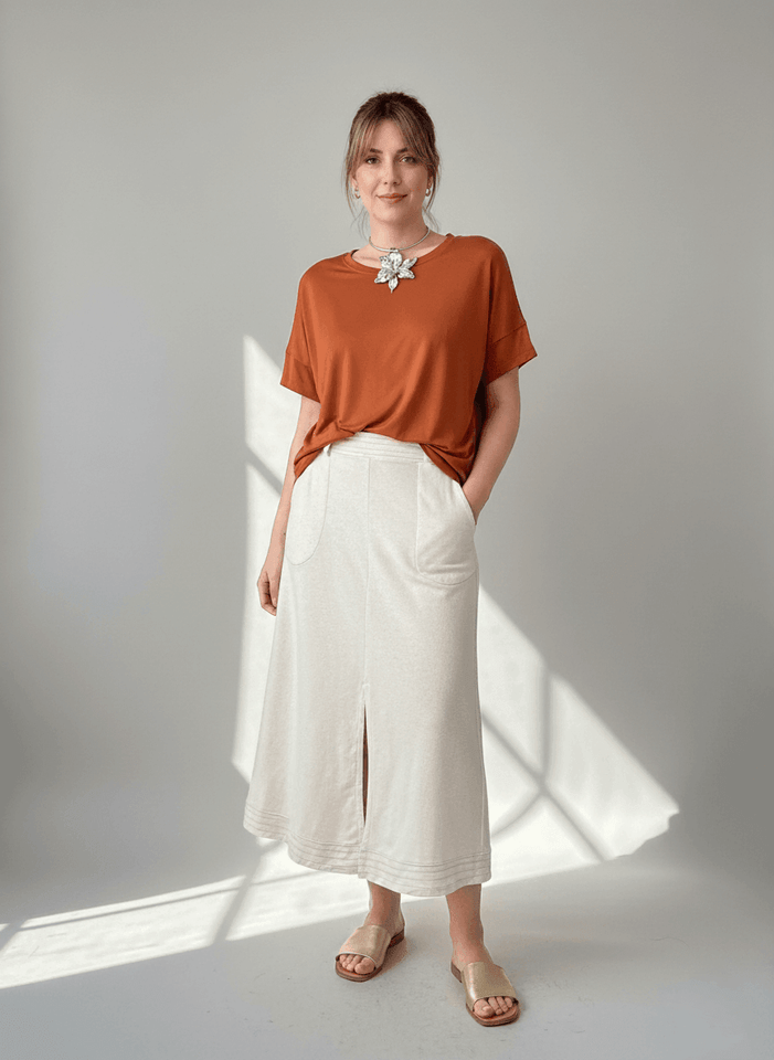 Blusa Quadradinha - Malha Crepe